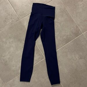 Navy Blue Lululemon Leggings size 0